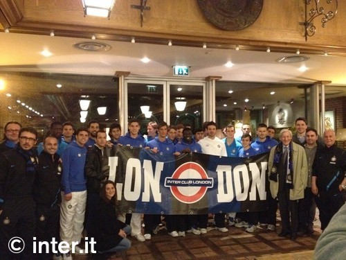 Inter Club London träffar Inters Primavera