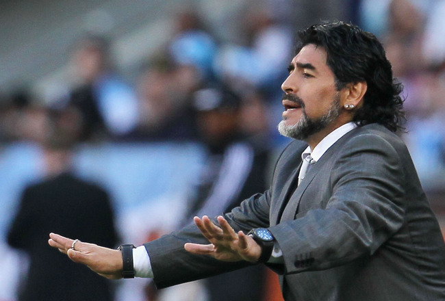 Maradona intervjuas:”Inter har vunnit, det är vad som räknas.”