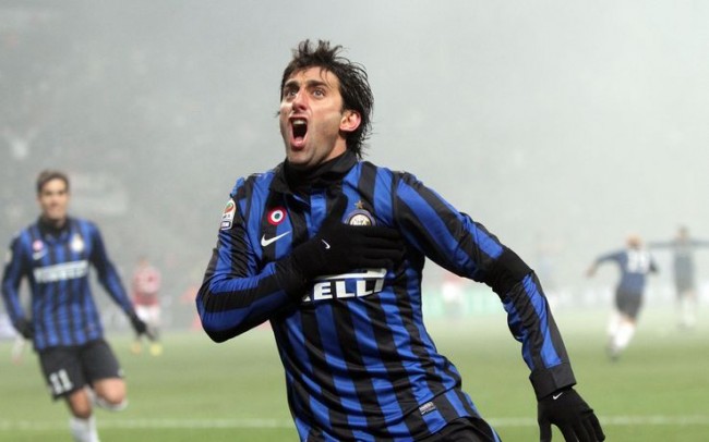 Milito: “Hoppas att jag stannar kvar i Inter. Har alltid sagt att jag är lycklig här”