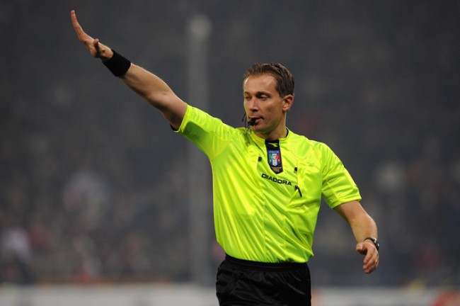 Paolo Valeri to referee Sampdoria vs Inter