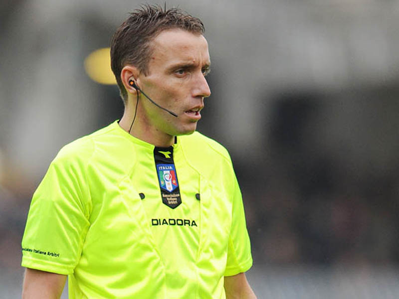 Mazzoleni to referee Inter vs Lazio