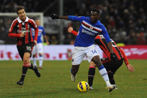 Pedro+Obiang+UC+Sampdoria+v+AC+Milan+Serie+n4yvuBYnEcll