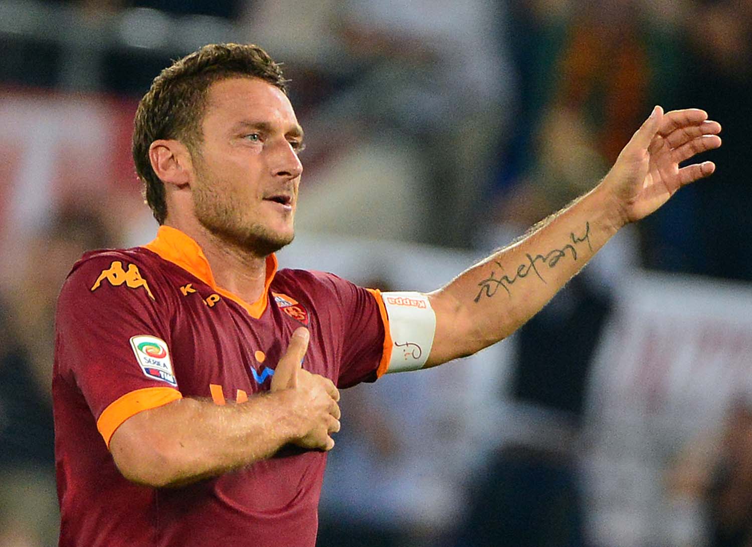 Francesco Totti insisted he would only ever play for Roma – but is a U-turn  on the cards?, Roma