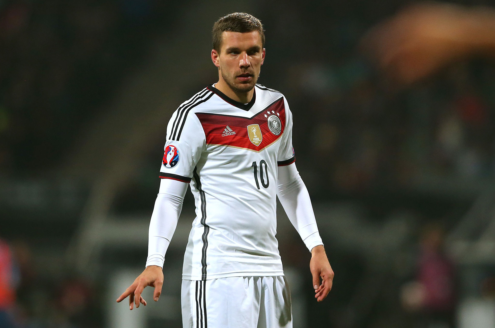 Podolski called up for Germany