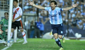 Diego Milito wins the lague with Racing