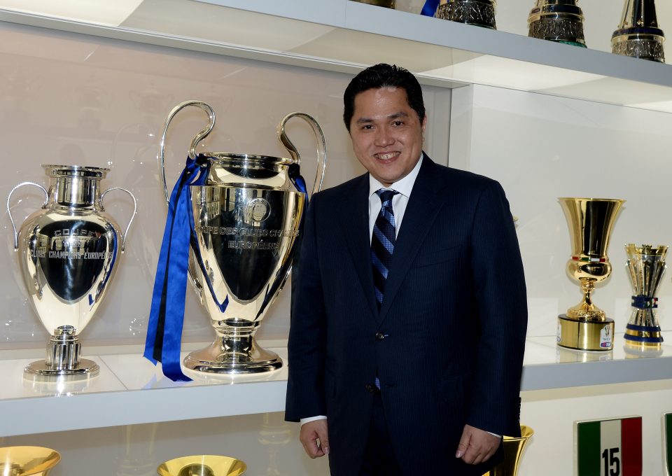 Thohir: “It is my duty and will to invest in Inter”