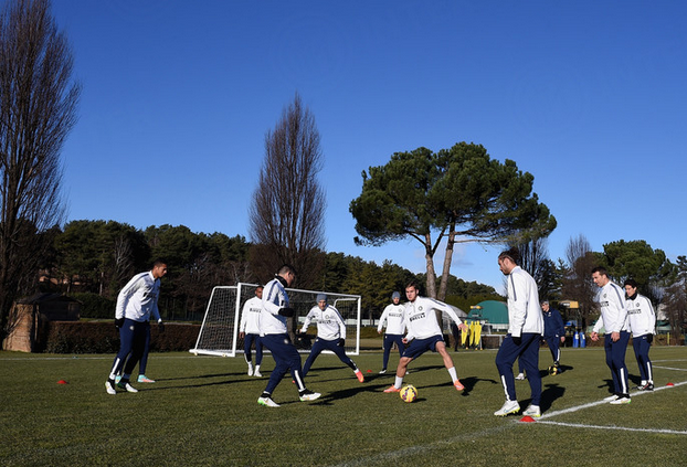 PICS: Inter’s morning session at Appiano, Dodô trains in bandages
