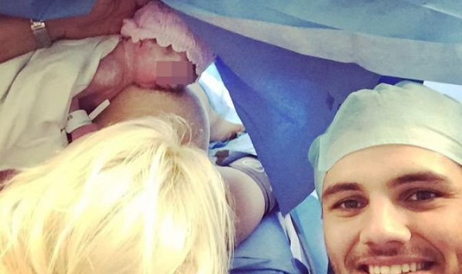 Icardi’s first time as a father