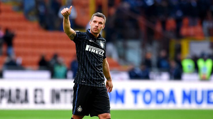 TS | Podolski first to leave Inter