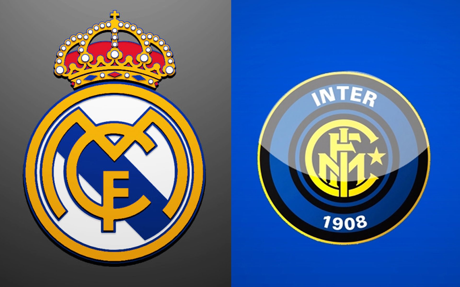 Official Line ups for Inter vs Real Madrid