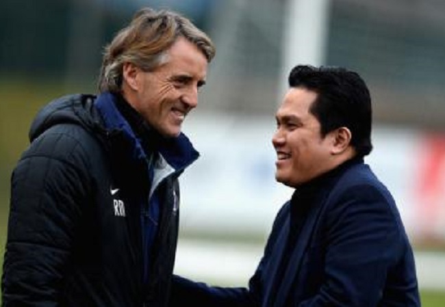 Mancini: “No problems with Thohir.”