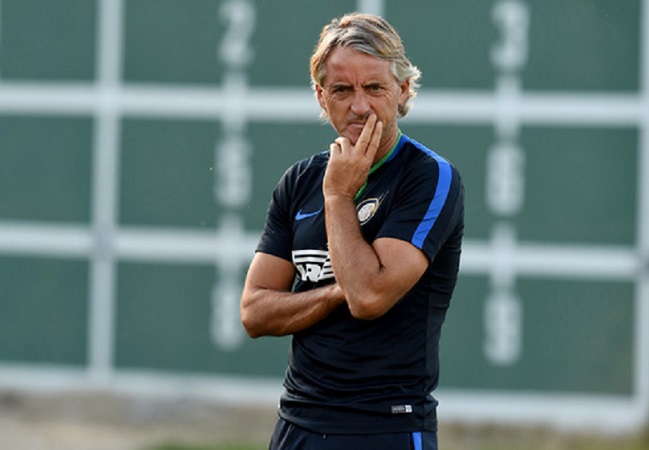 Mancini names 24 man squad to face Frosinone