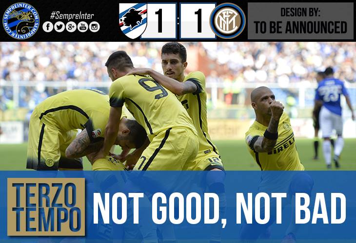 Tactical Analysis : Unione Calcio Sampdoria 1-1 F.C. Internazionale Milano