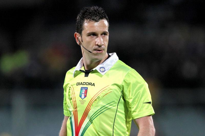 Daniele Doveri to referee Palermo vs Inter