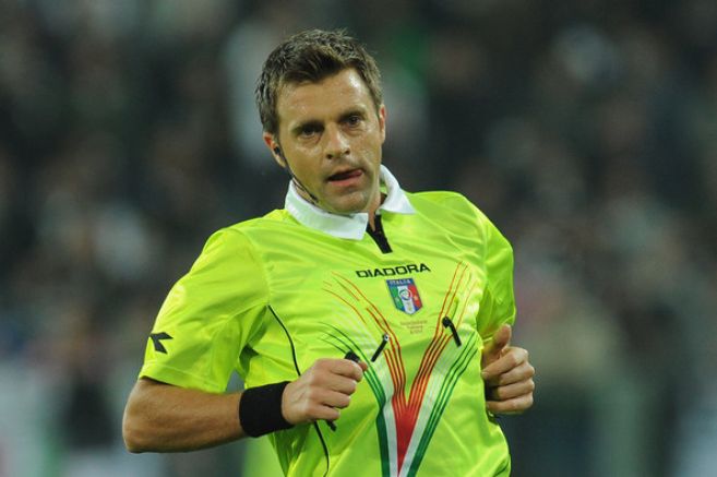 Rizzoli to referee Inter vs Roma