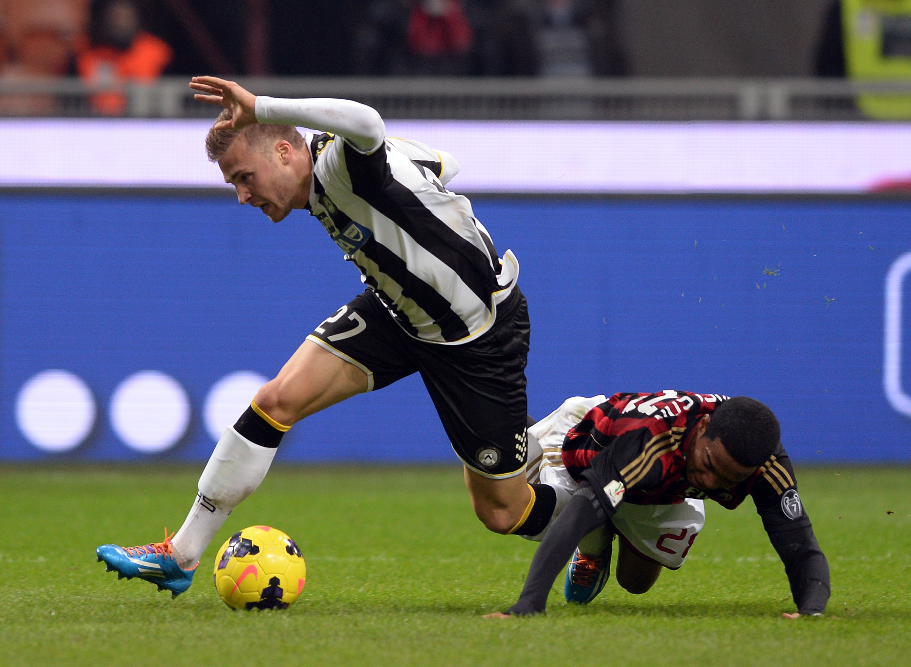De Paul and Danilo out for Inter-Udinese, Widmer still uncertain