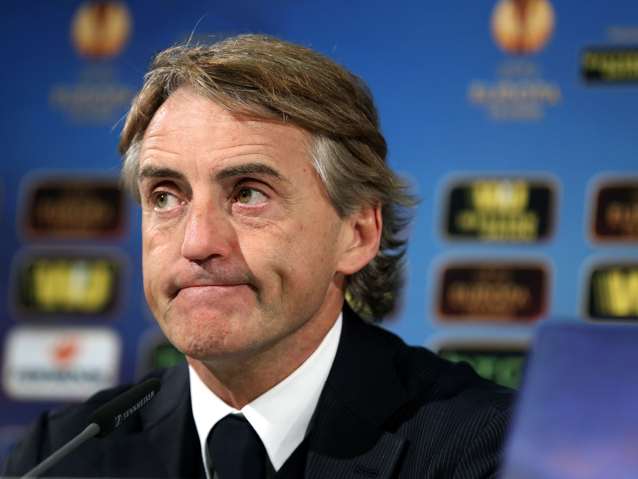 Mancini to MP: “Football should be played with the brain”