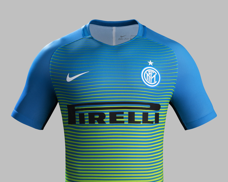 Inter and Nike showing-off the third kit, set to debut on EL first game