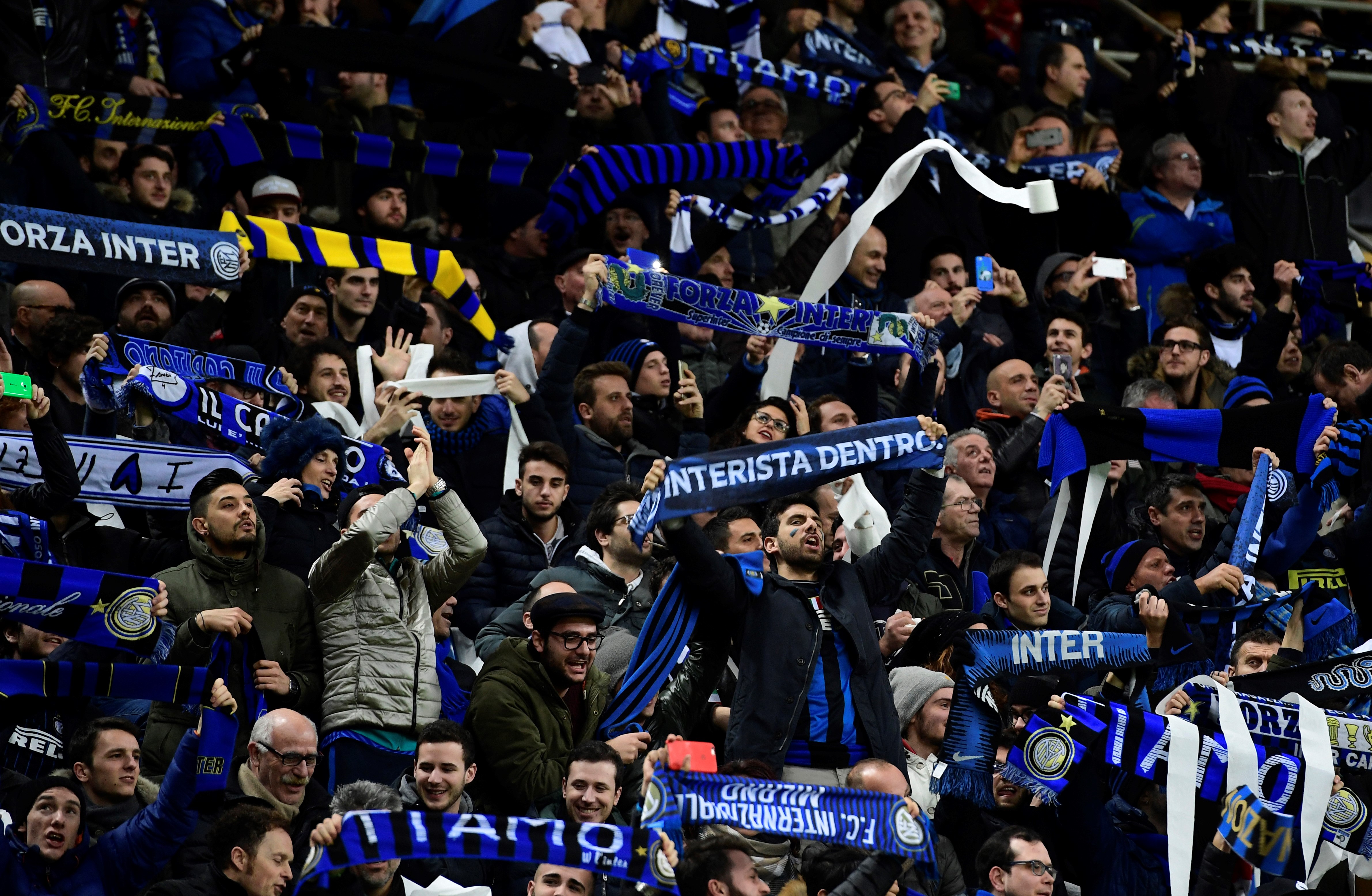 Inter’s Curva Nord To Be Under Close Observation From Authorities