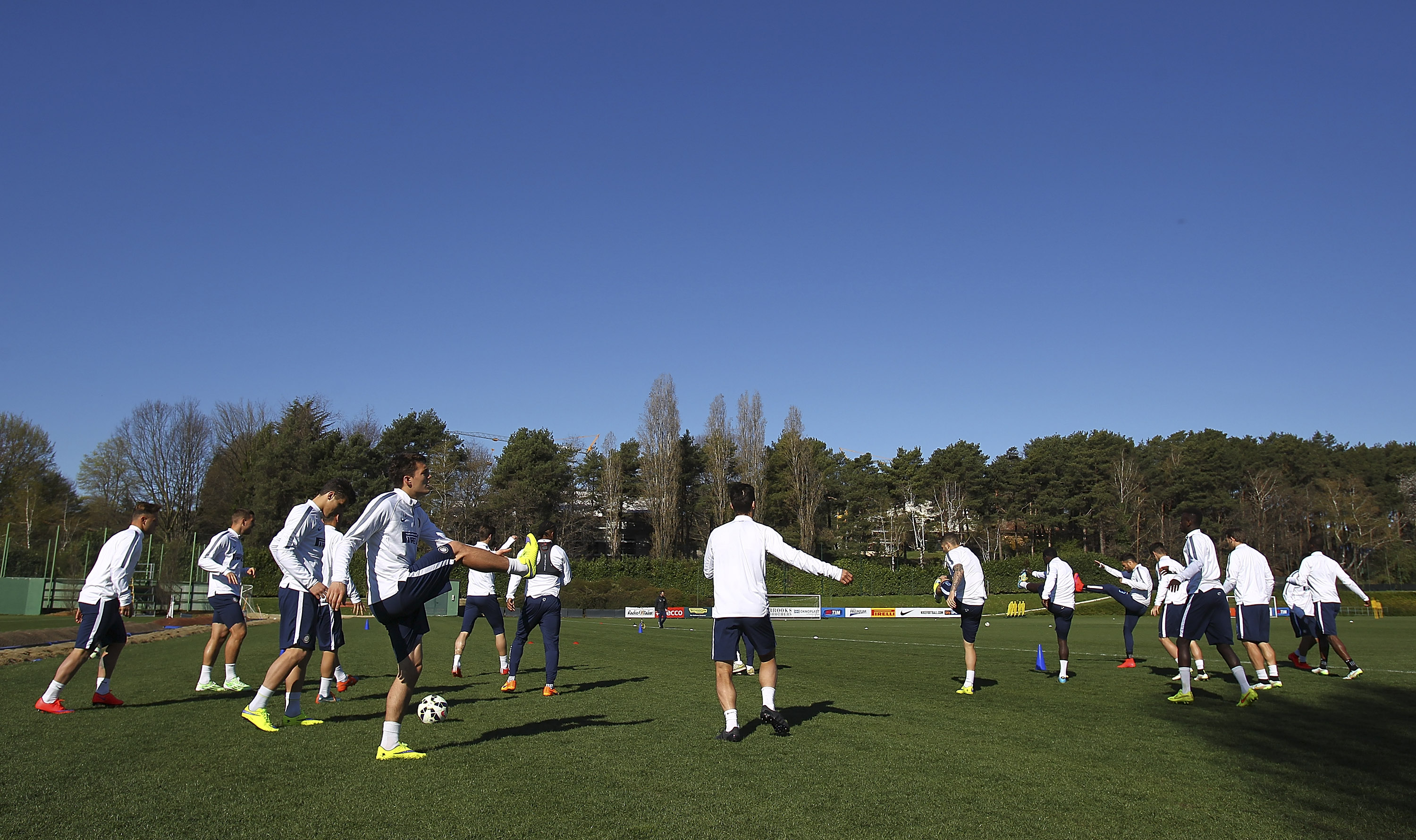 FCIN: First training session ahead of Inter-Udinese