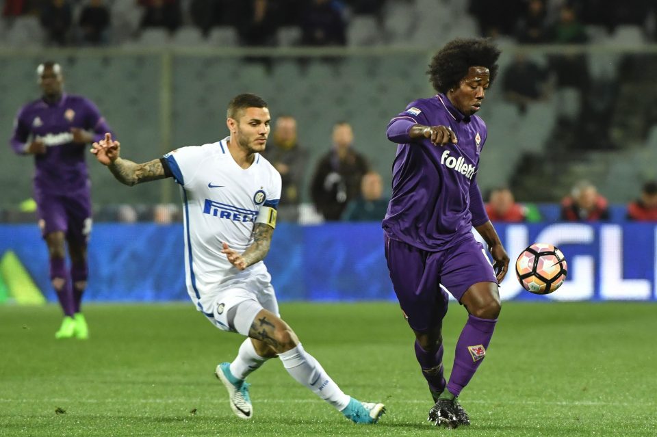 Fiorentina’s Carlos Sanchez: “I didn’t look like much of a defender when Icardi scored”