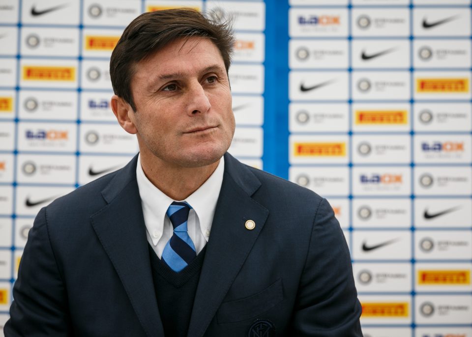 Inter Milan to retire No 4 shirt in honour of legendary defender Javier  Zanetti