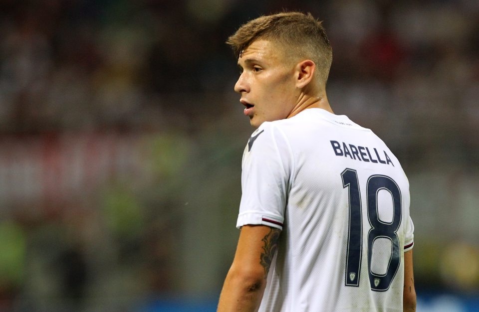 Inter Meet With Cagliari Midfielder Barella’s Agent