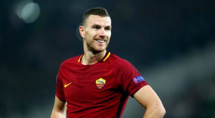 Report Suggests Inter Complete Signing Of Roma’s Edin Dzeko & Step Up Interest For Man Utd’s Lukaku