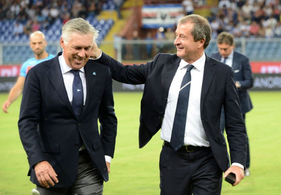 Sampdoria Director Osti: “Inter Are Strong But I Hope They Remain In Difficulty For When We Play Them”