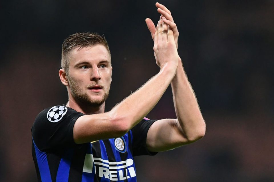 Report Suggests Milan Skriniar To Extend Contract With Inter Until 2024