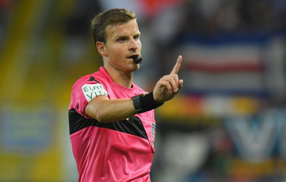 Federico La Penna Assigned To Referee Bologna vs Inter