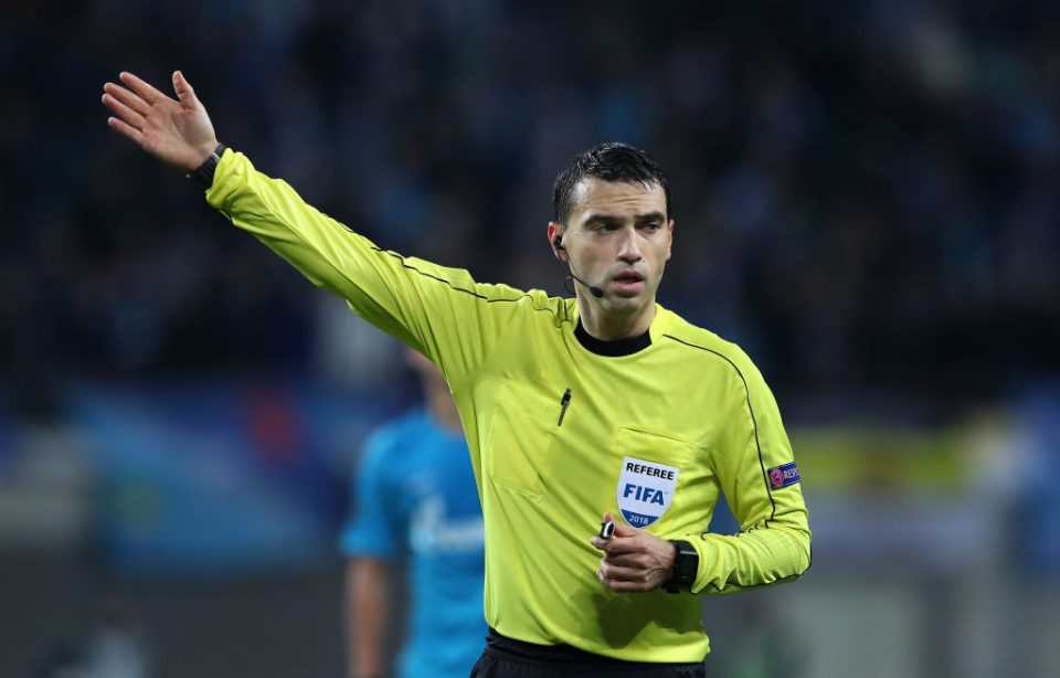 Romanian Referee Ovidiu Hategan Got Major Calls In Inter Win Over Shakhtar Donetsk Right, Italian Media Argue