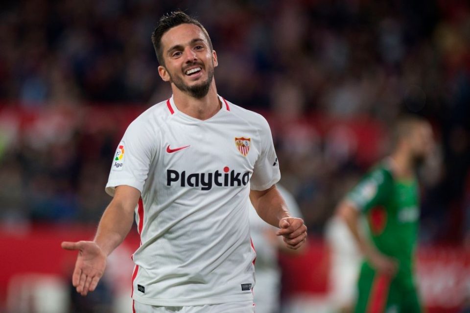 Inter Interested In Sevilla’s Sarabia Who Has An €18M Release Clause