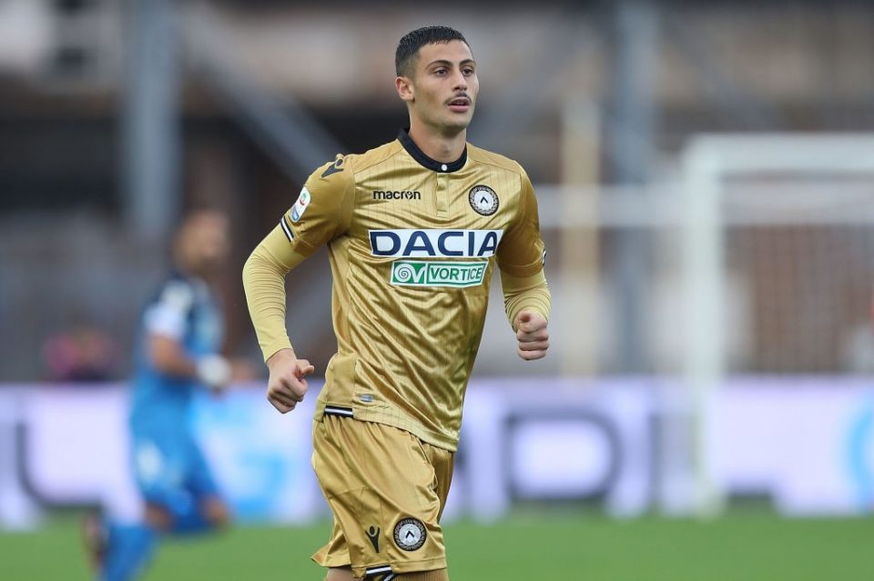 Udinese’s Mandragora: “Difficult Game Against Inter”