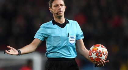 Serie A Referee-Designator Rocchi Praises Sozza For Spotting Theo-Lautaro Penalty In Milan Derby: ‘Seems Easy, But It’s Not’