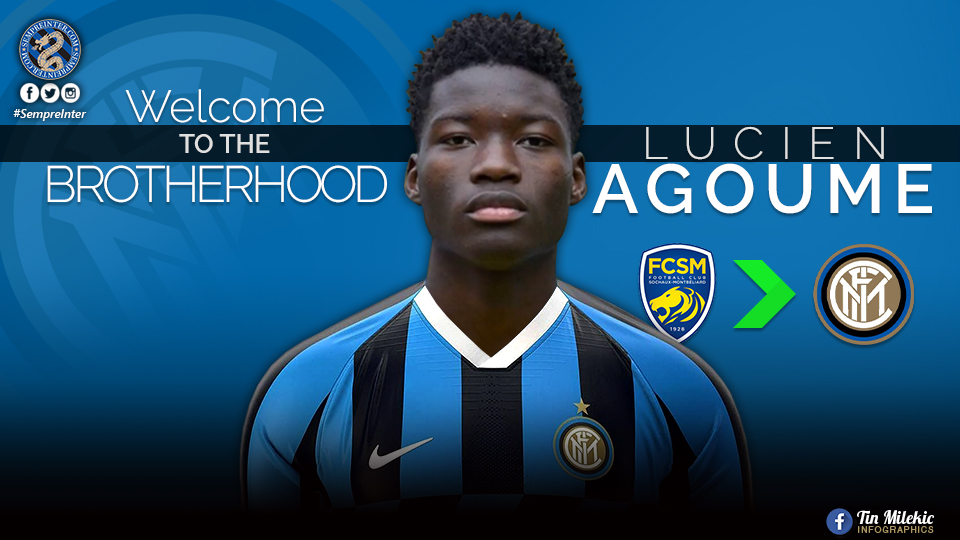OFFICIAL – Inter Complete Signing Of Lucien Agoume