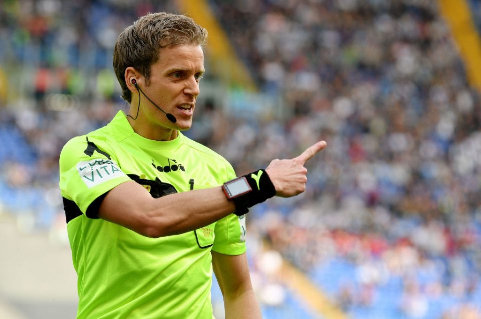 Official – Referee Daniele Chiffi To Be In Charge Of Inter’s Serie A Clash With Empoli