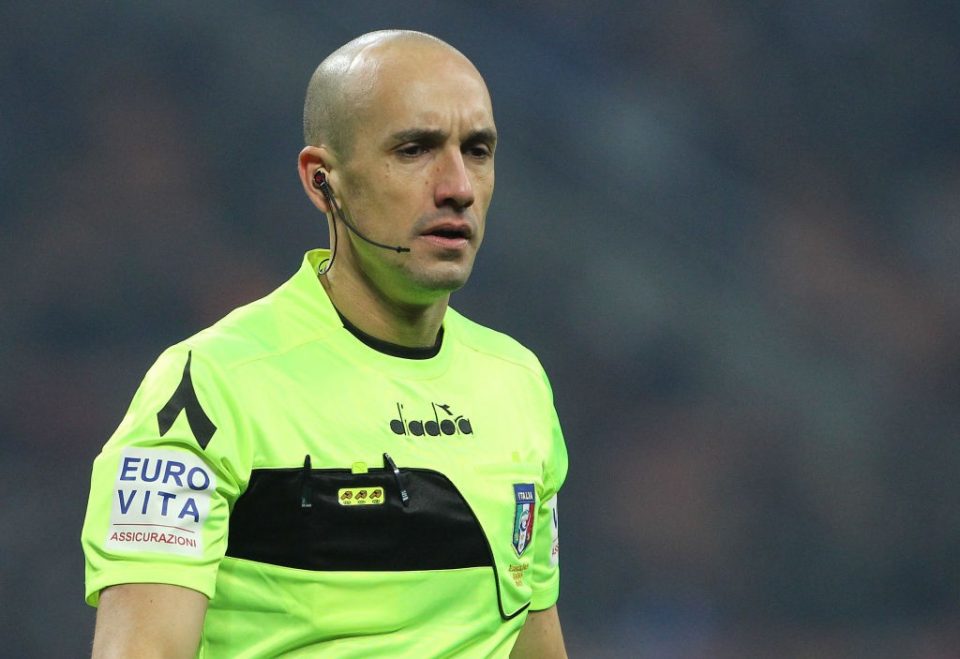 Official – Referee Michael Fabbri To Be In Charge Of Fiorentina Vs Inter
