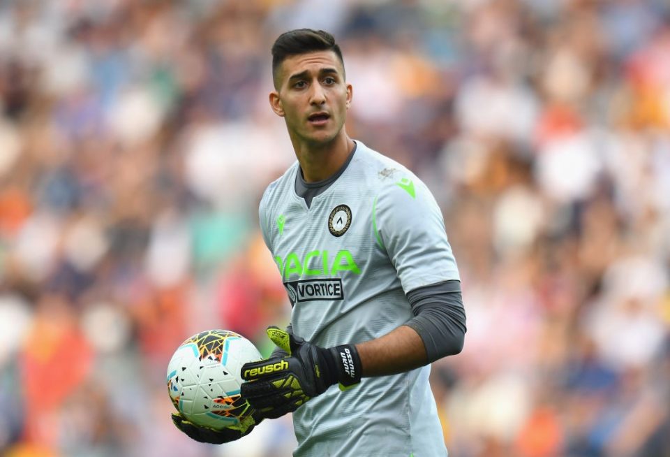 Inter Want To Sign Udinese’s Musso To Act As Back-Up For Captain Handanovic