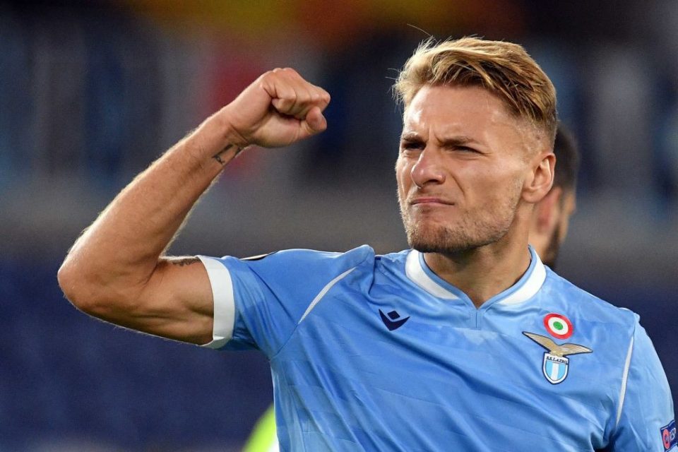 Lazio Striker Ciro Immobile We re Lucky To Have Inter s Romelu