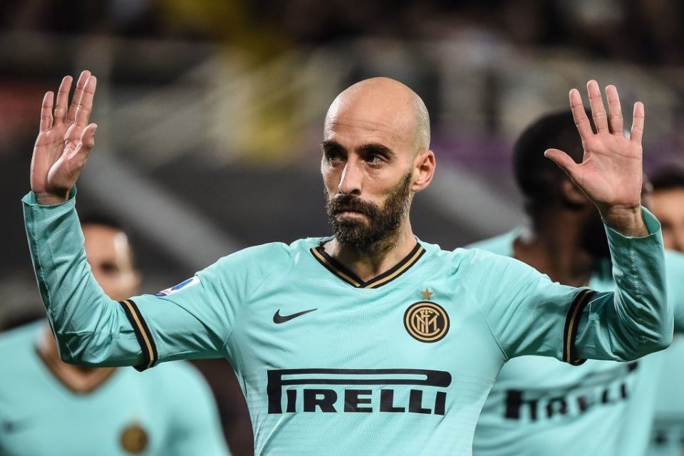 Inter Midfielder Borja Valero: “Some Players Are Playing Every Game, But We Can’t Make Excuses”