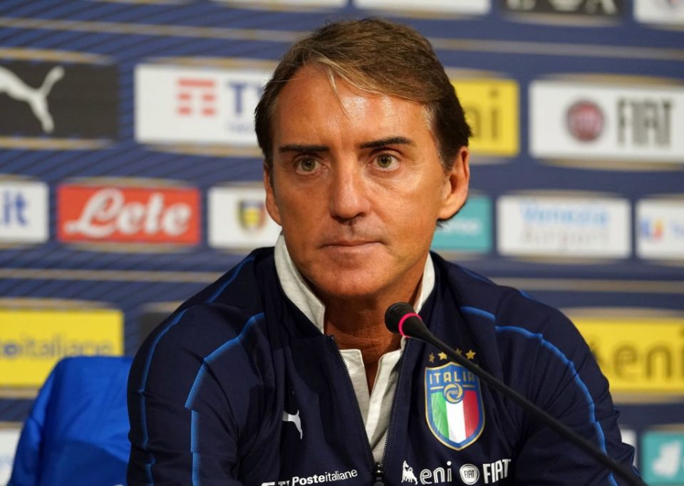 Italy Coach Roberto Mancini: 