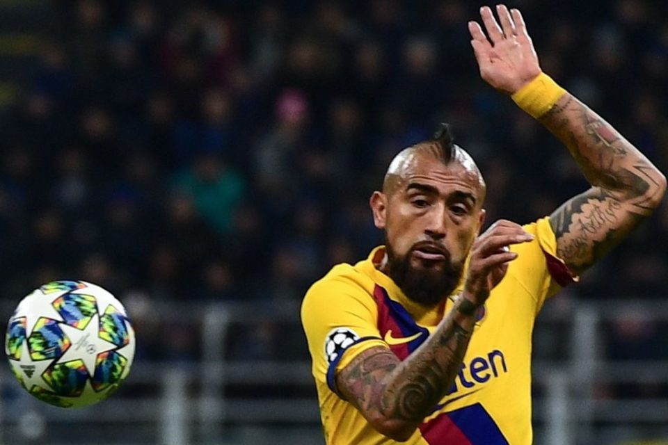Barcelona Manager Setien On Inter Linked Vidal: “He Is An Extraordinary Boy, I’ve Not Thought About Any Potential Sales”