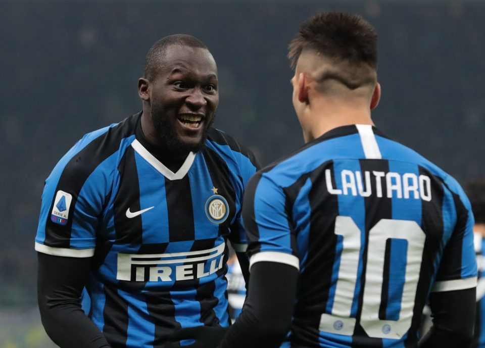 Inter’s Romelu Lukaku & Lautaro Martinez Most Prolific Striking Duo Of Teams Still In Europa League