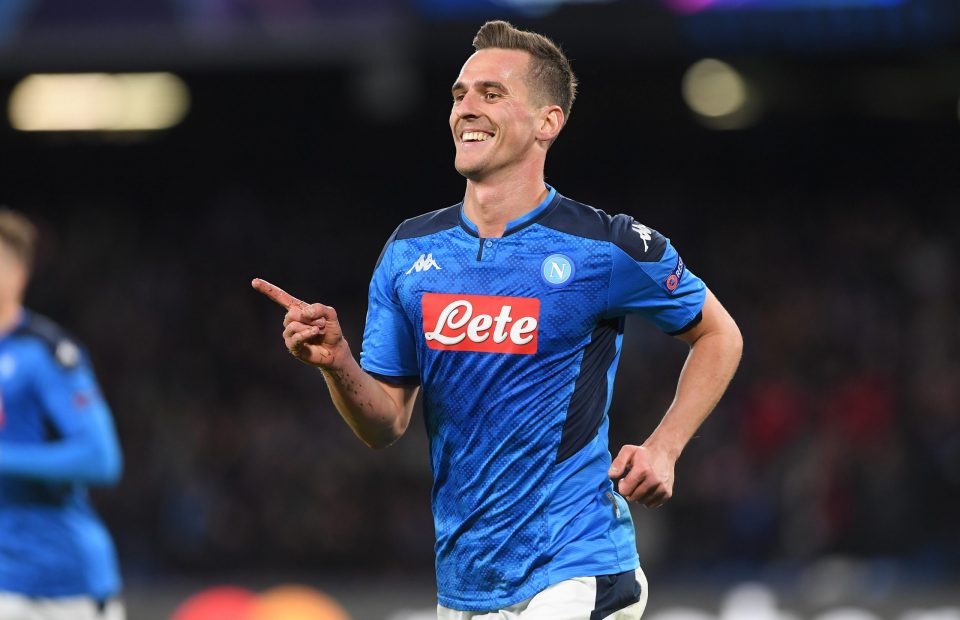 Signing Arkadiusz Milik From Napoli Nothing More Than An Idea For Inter At This Moment, Italian Media Reports
