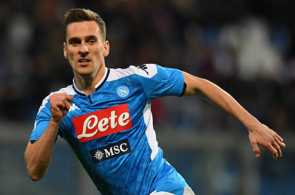 Inter Keeping Tabs On Napoli’s Arkadiusz Milik With View To Summer Move, Italian Broadcaster Reports