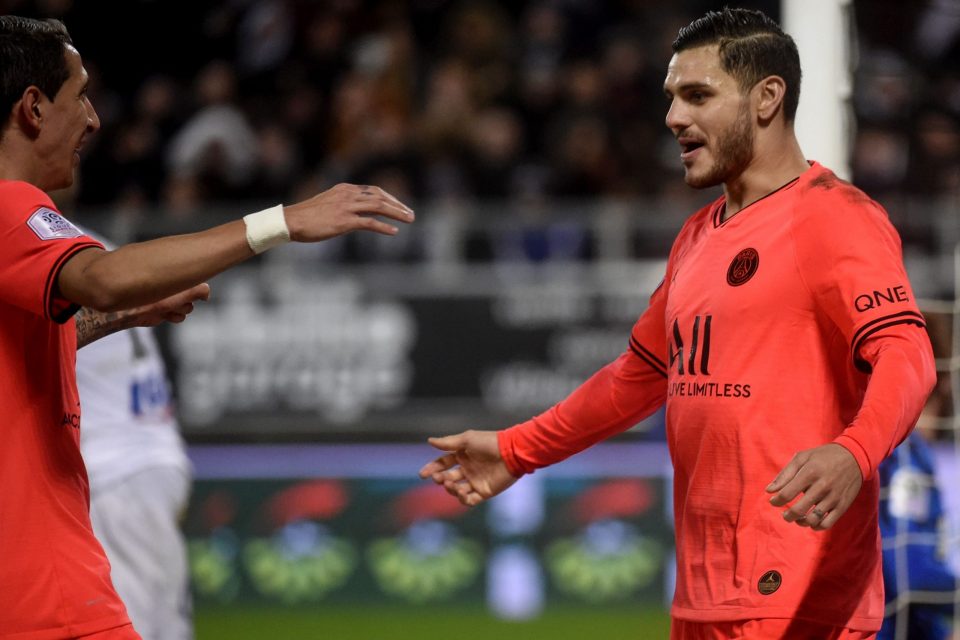 French Media Claims PSG’s Sporting Director Leonardo To Sign Inter Owned Mauro Icardi Despite Coach Tuchel’s Objections