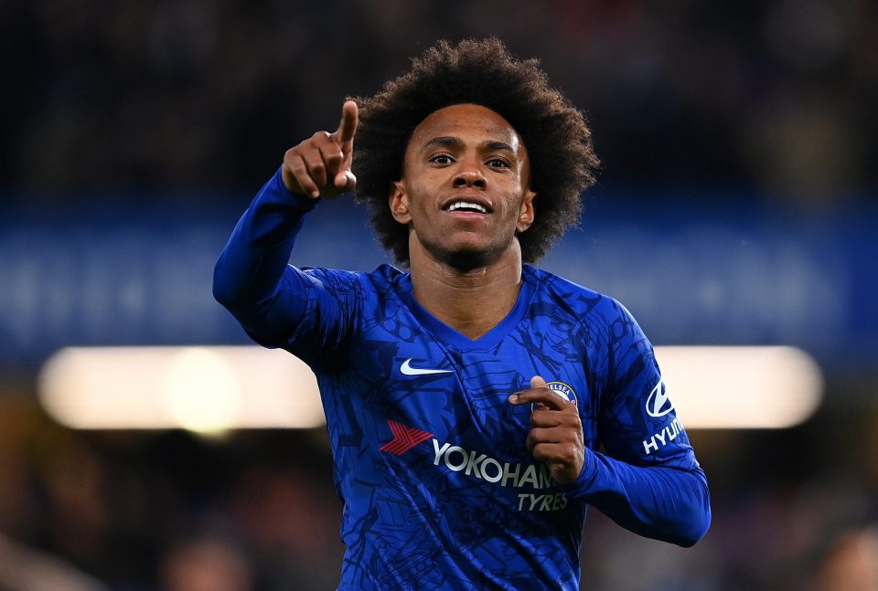 Inter Might Miss Out On Chelsea’s Willian Due To The Poor Relations Between Him & Antonio Conte