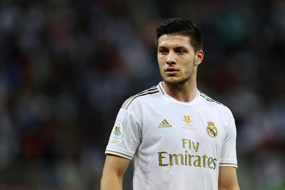 Official – Real Madrid’s Luka Jovic Tests Positive For COVID-19 Ahead Of Inter Clash