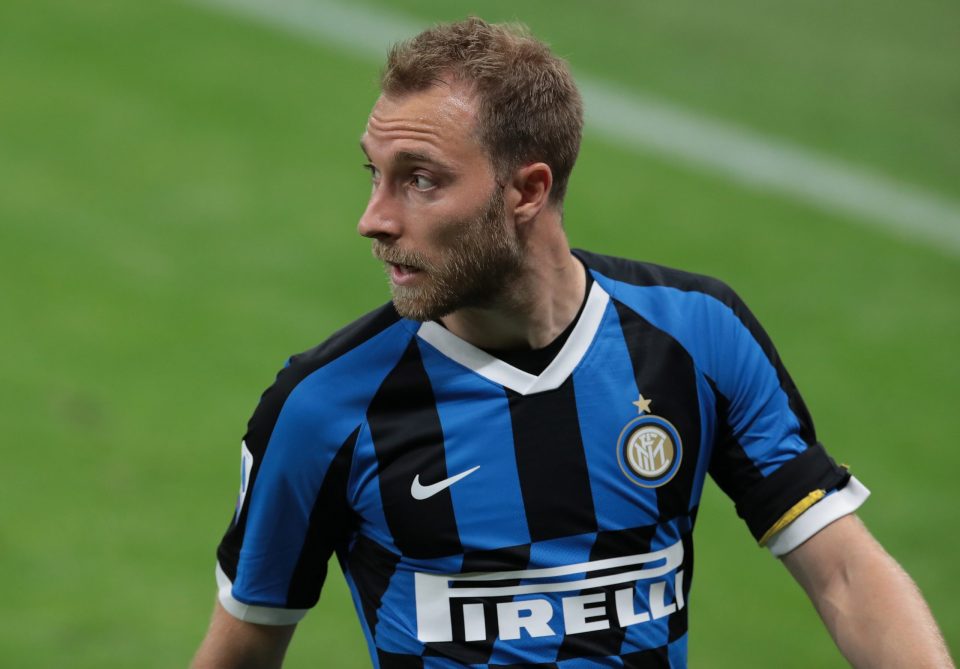 Inter Coach Antonio Conte To Start Christian Eriksen As Play-Maker Against Benevento, Italian Broadcaster Reports